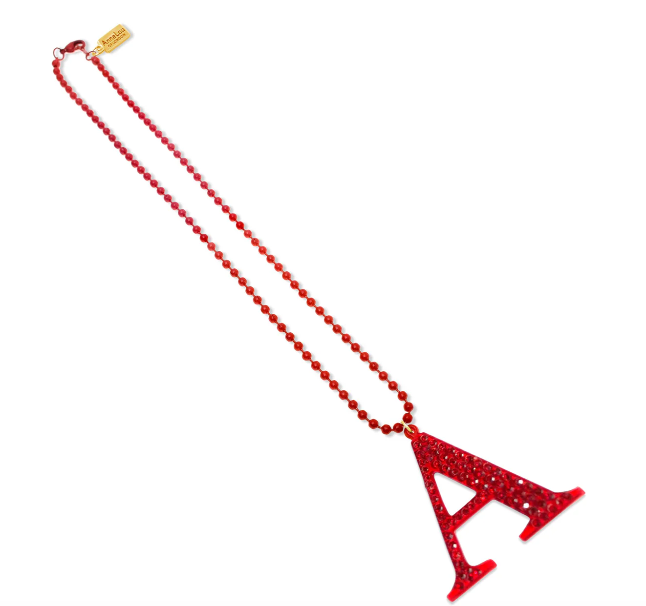 A Lucite Crystal Necklace - Image 2