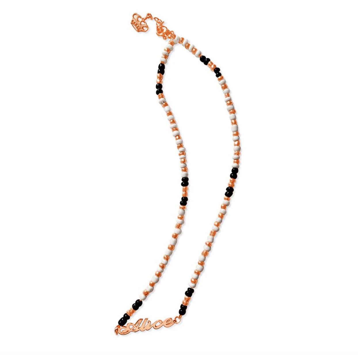 Aura Beaded Name Necklace - Image 7
