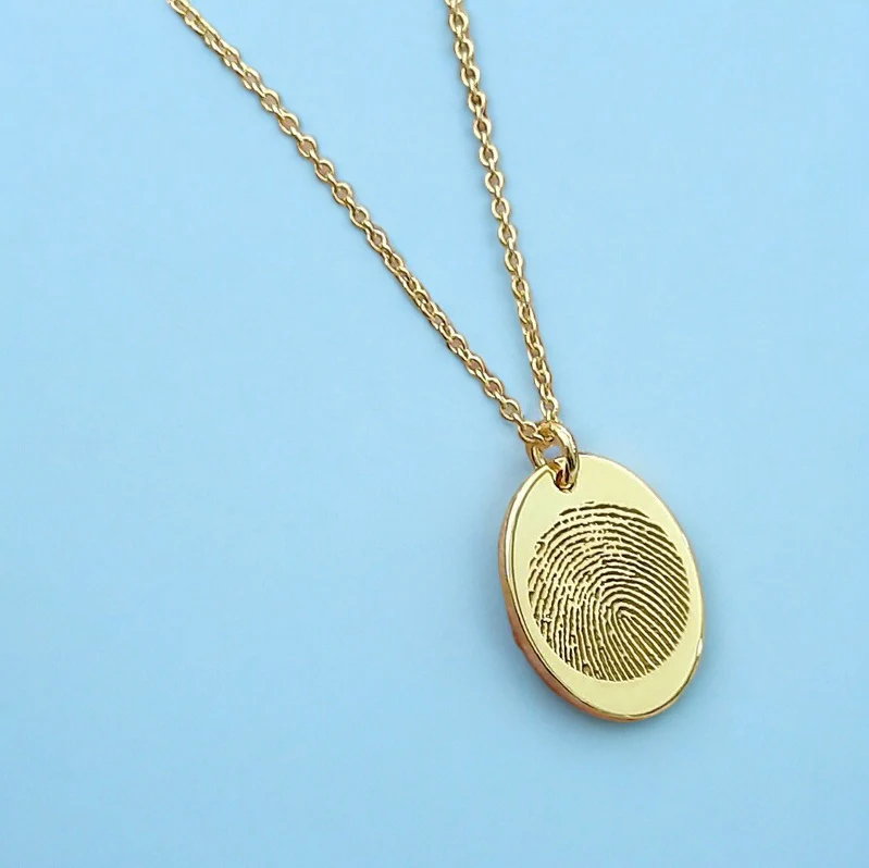 Baby Fingerprint Necklace - Image 3