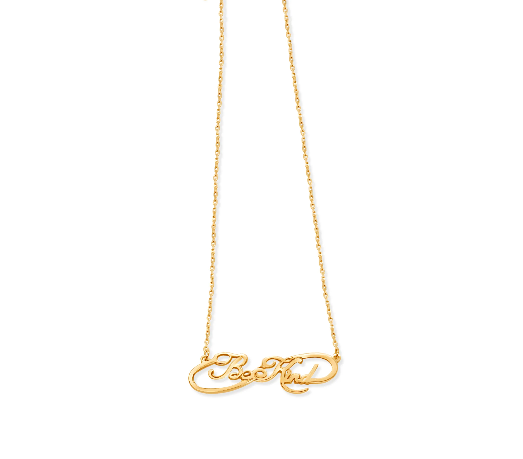 Be Kind Infinity Name Necklace - Image 2