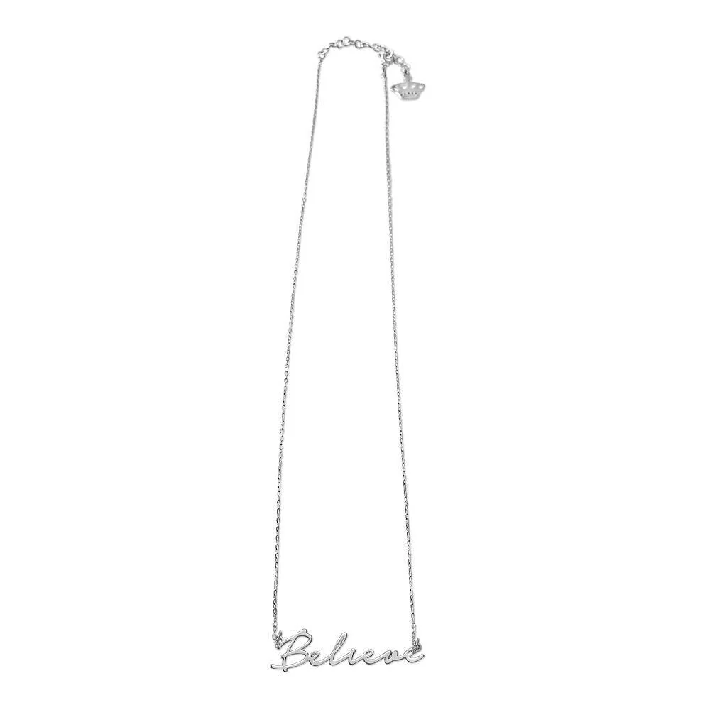 Believe Signature Handwriting Name Necklace - Image 3