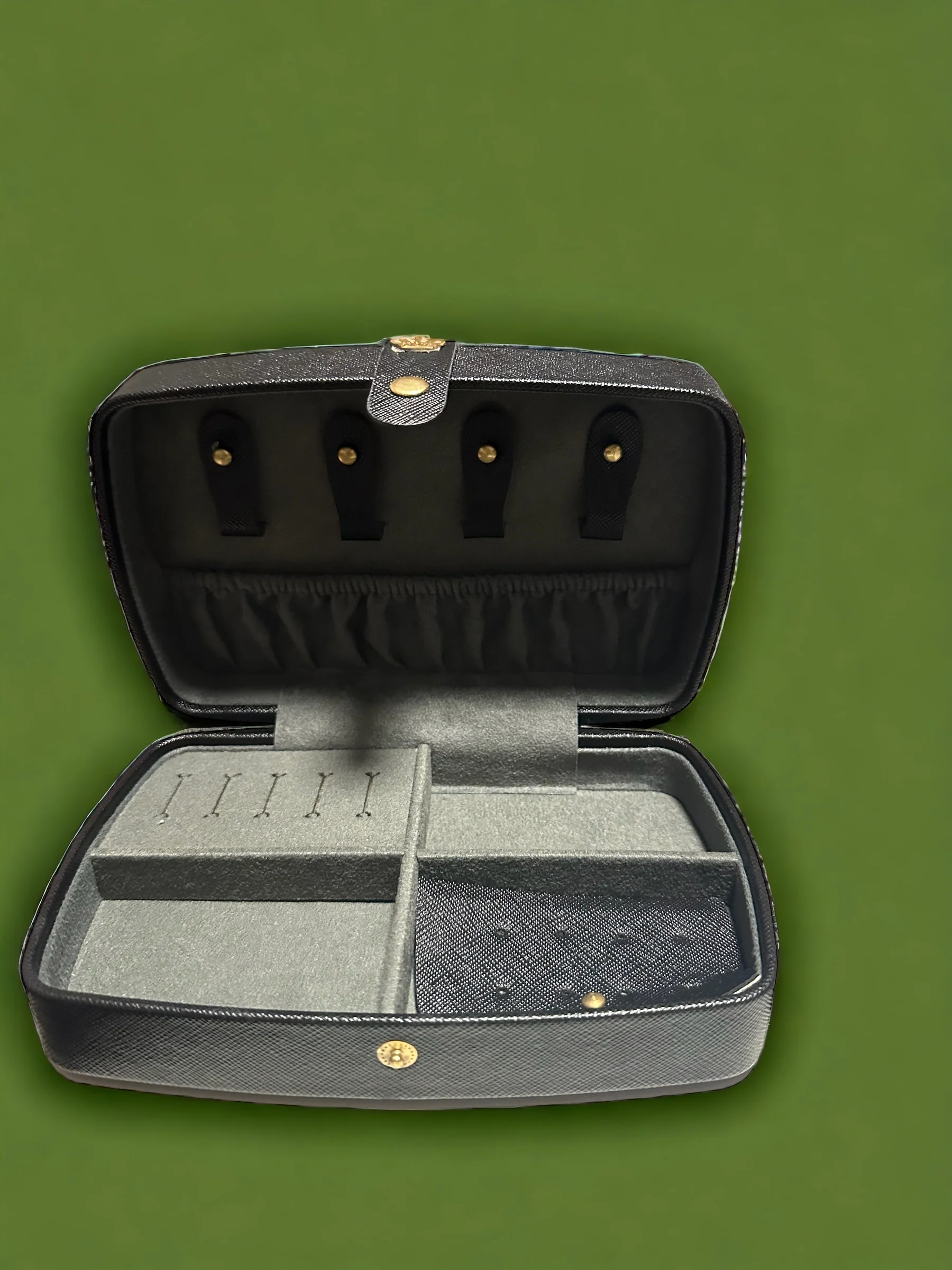 Black rectangle jewellery box - Image 3