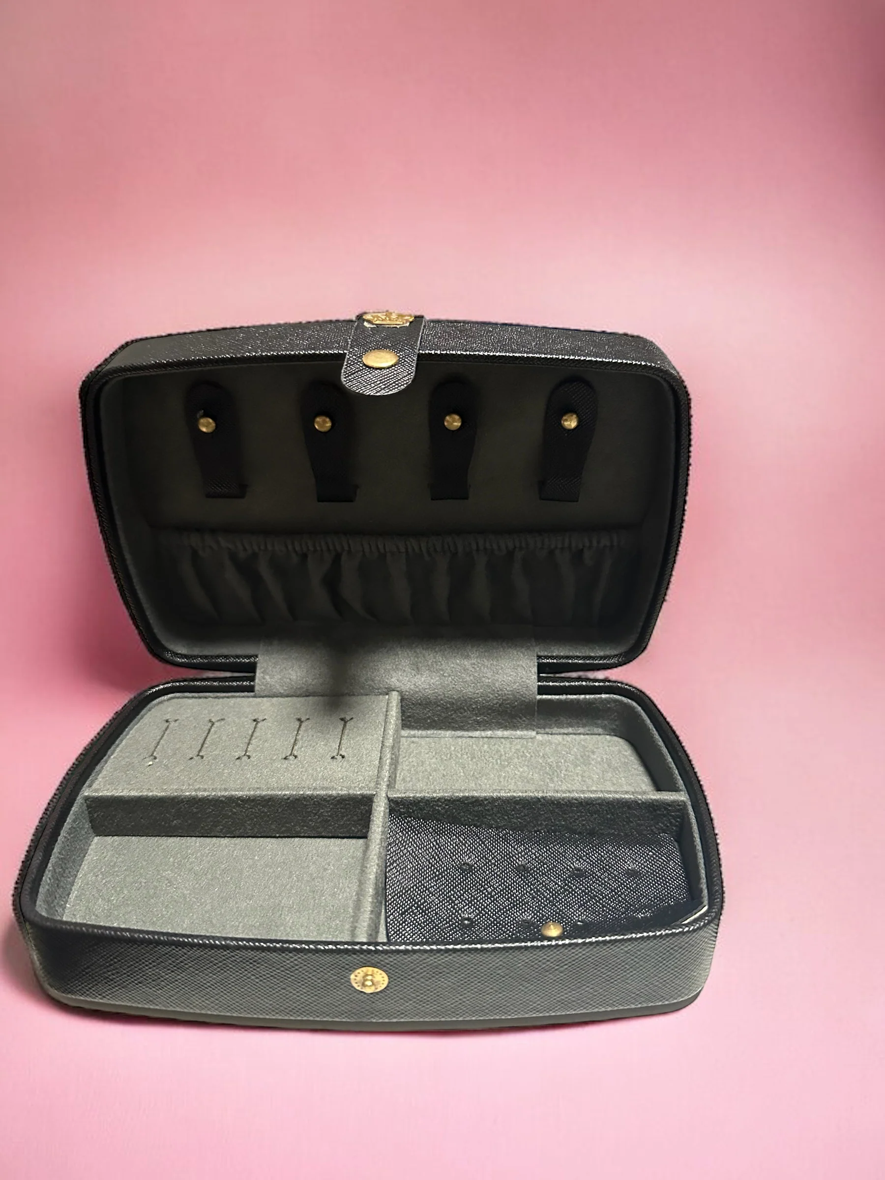 Black rectangle jewellery box - Image 4