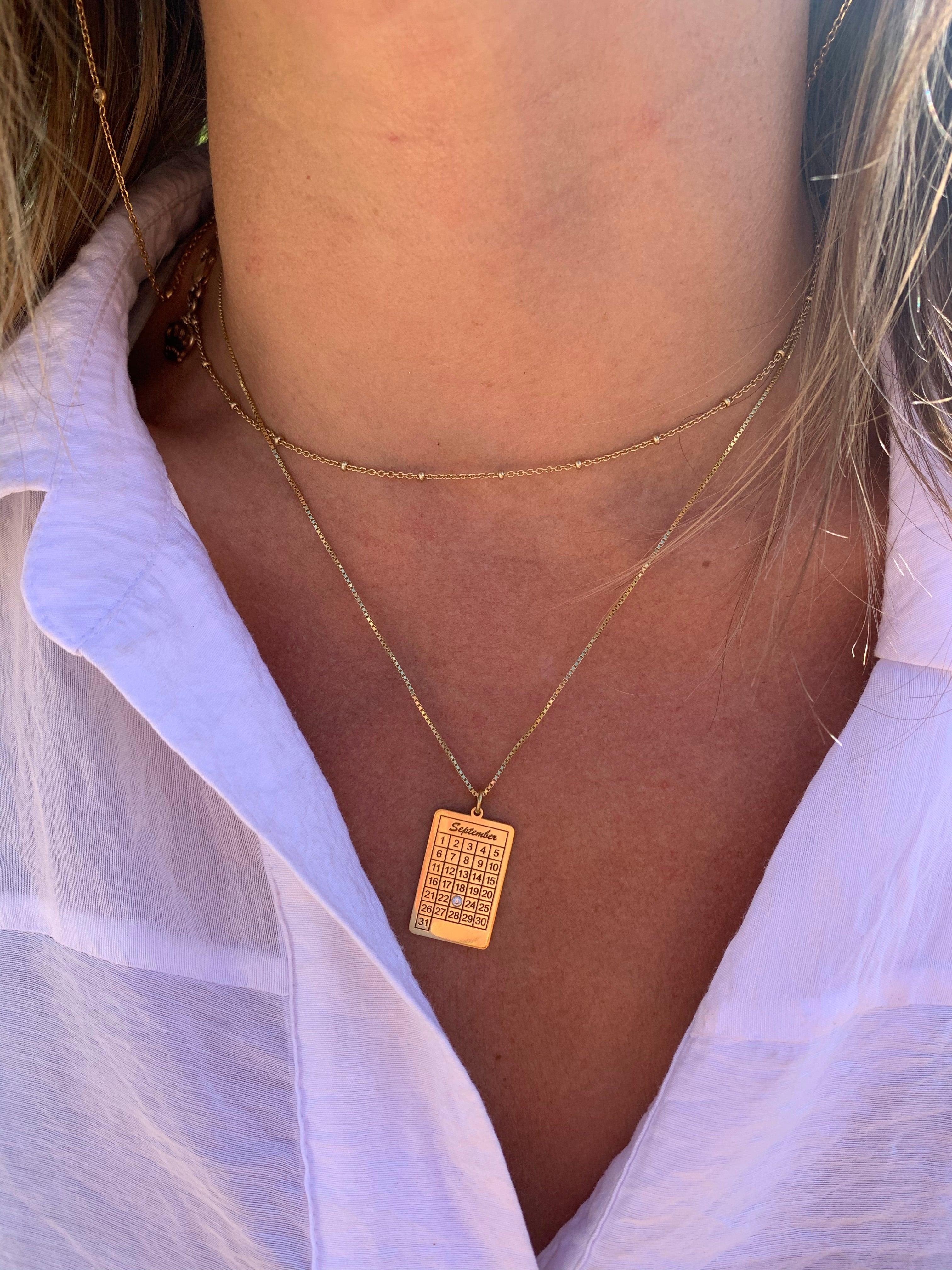 Calendar Necklace - Image 4