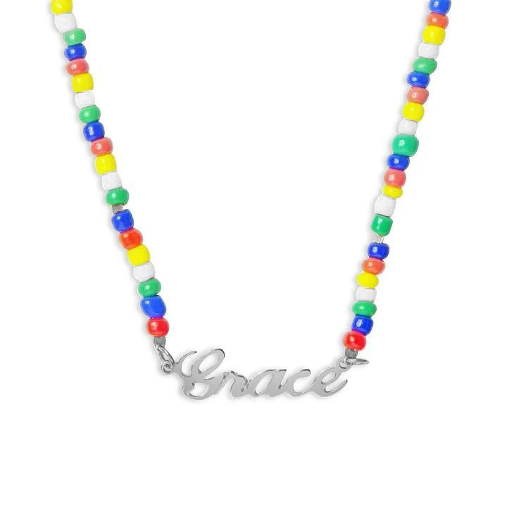 Calypso Beaded Name Necklace - Image 2