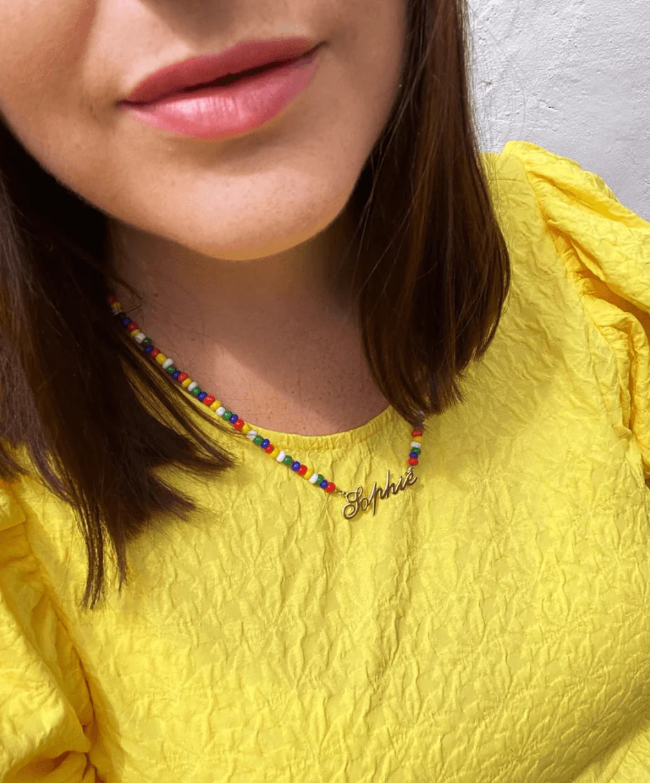Calypso Beaded Name Necklace - Image 5