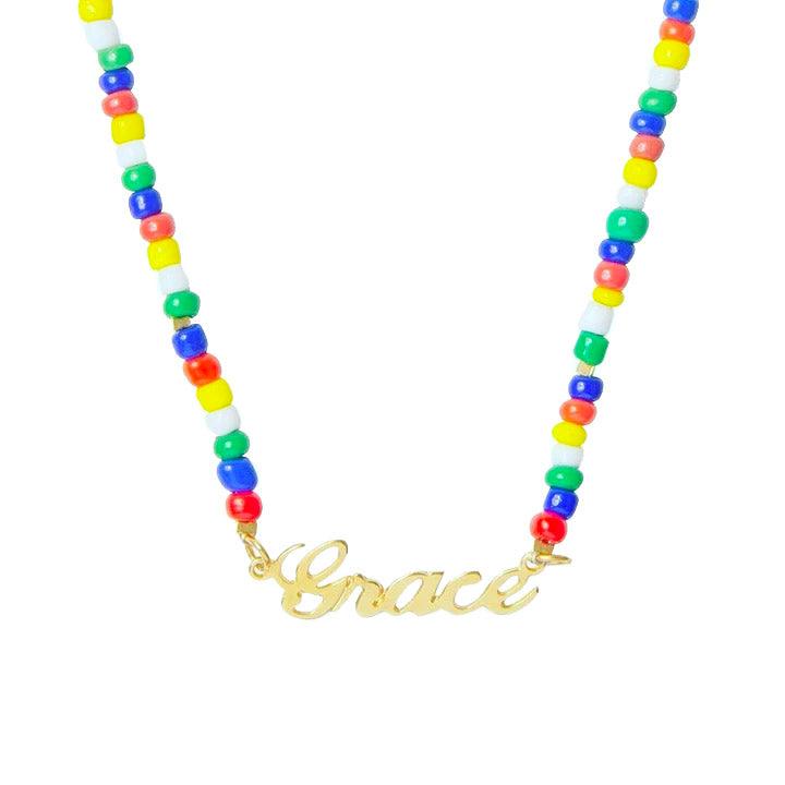 Calypso Beaded Name Necklace - Image 7