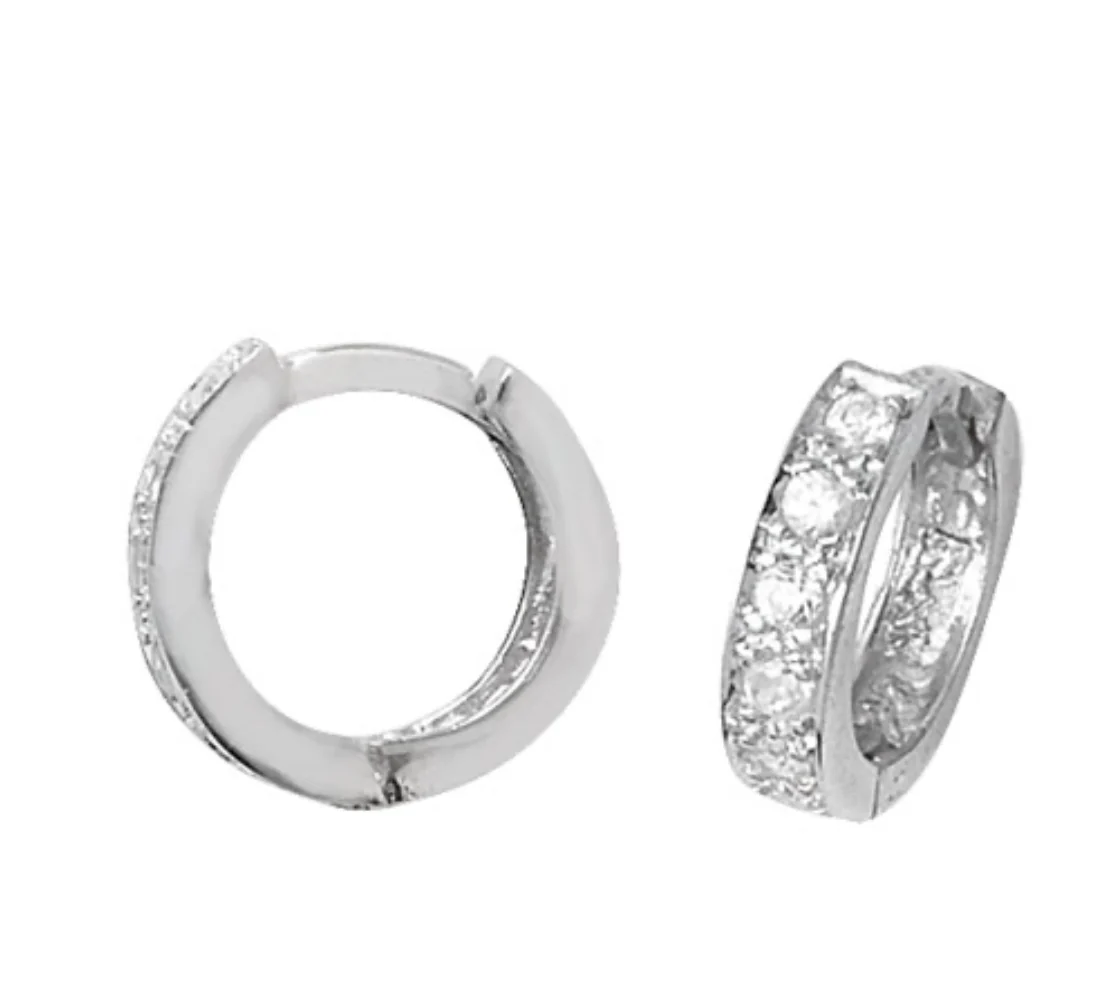 Celeste Huggie Hoops - Image 3
