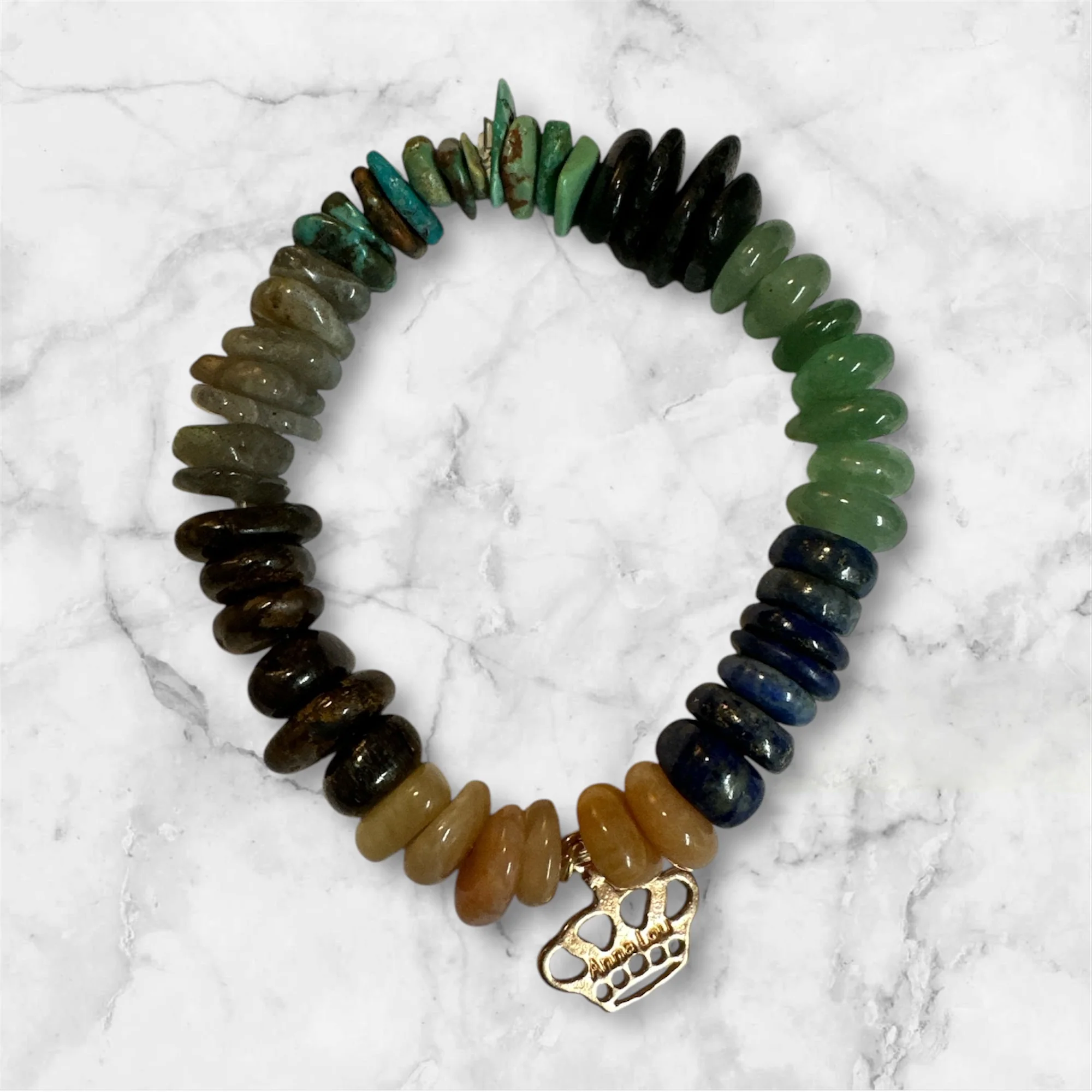 Chakra Healing Bracelets: Chakra Gemstone Bracelet - Image 2