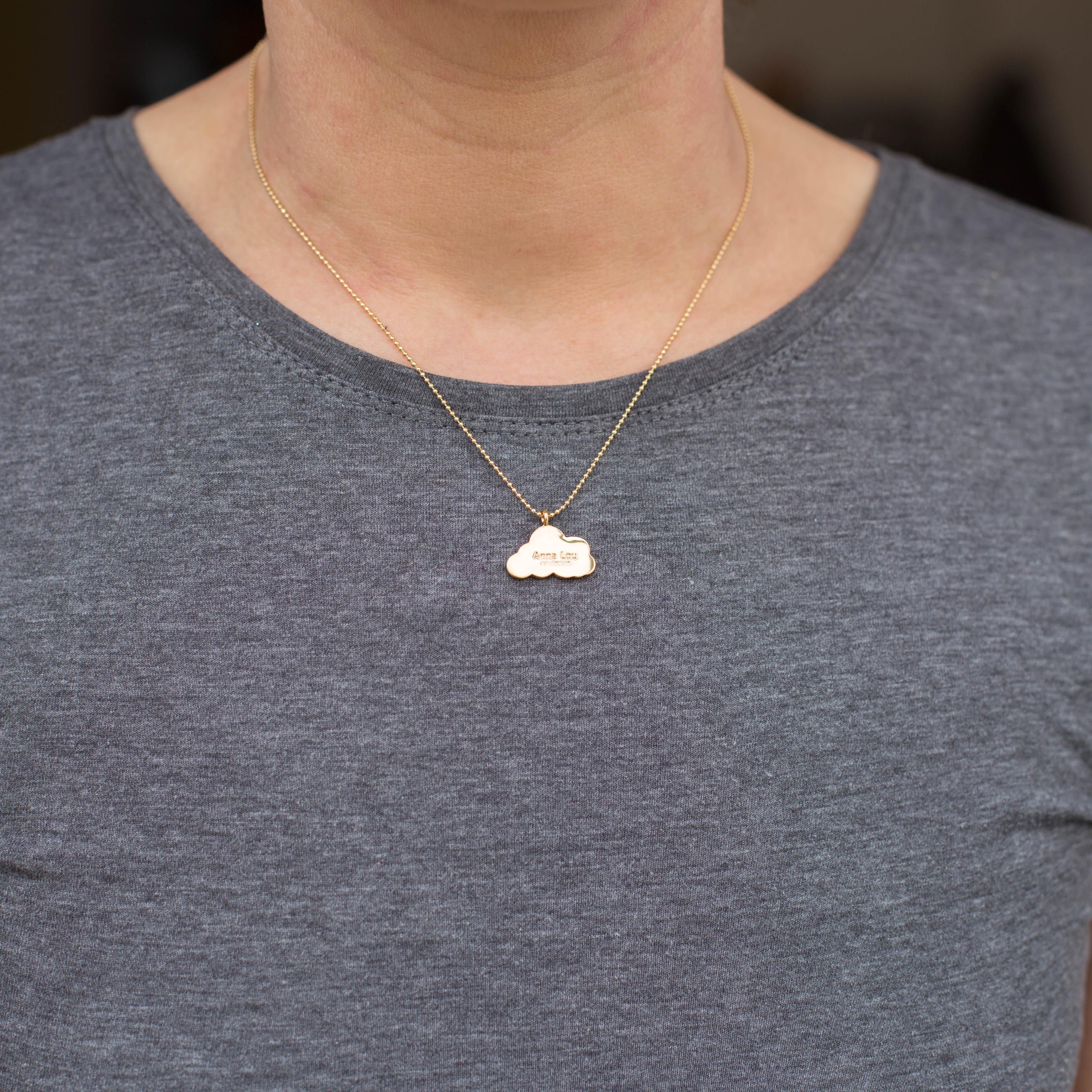 Cloud Charm Necklace - Image 3