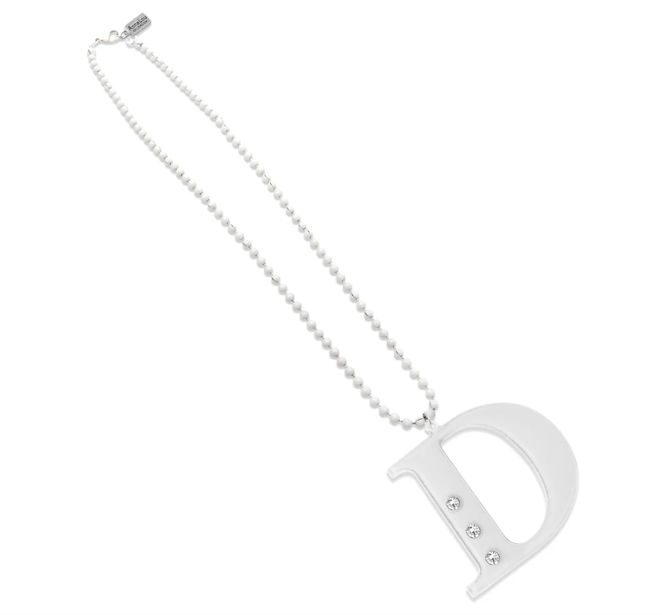 D Lucite Crystal Necklace - Image 3