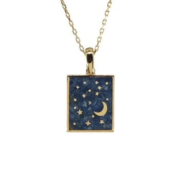 Cosmic Code Gemstone Necklace - Image 3
