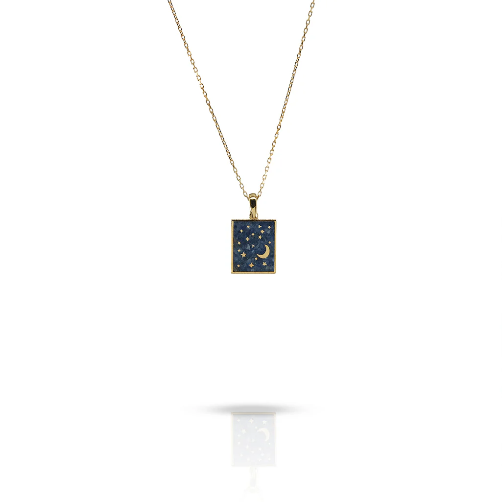 Cosmic Code Gemstone Necklace - Image 4