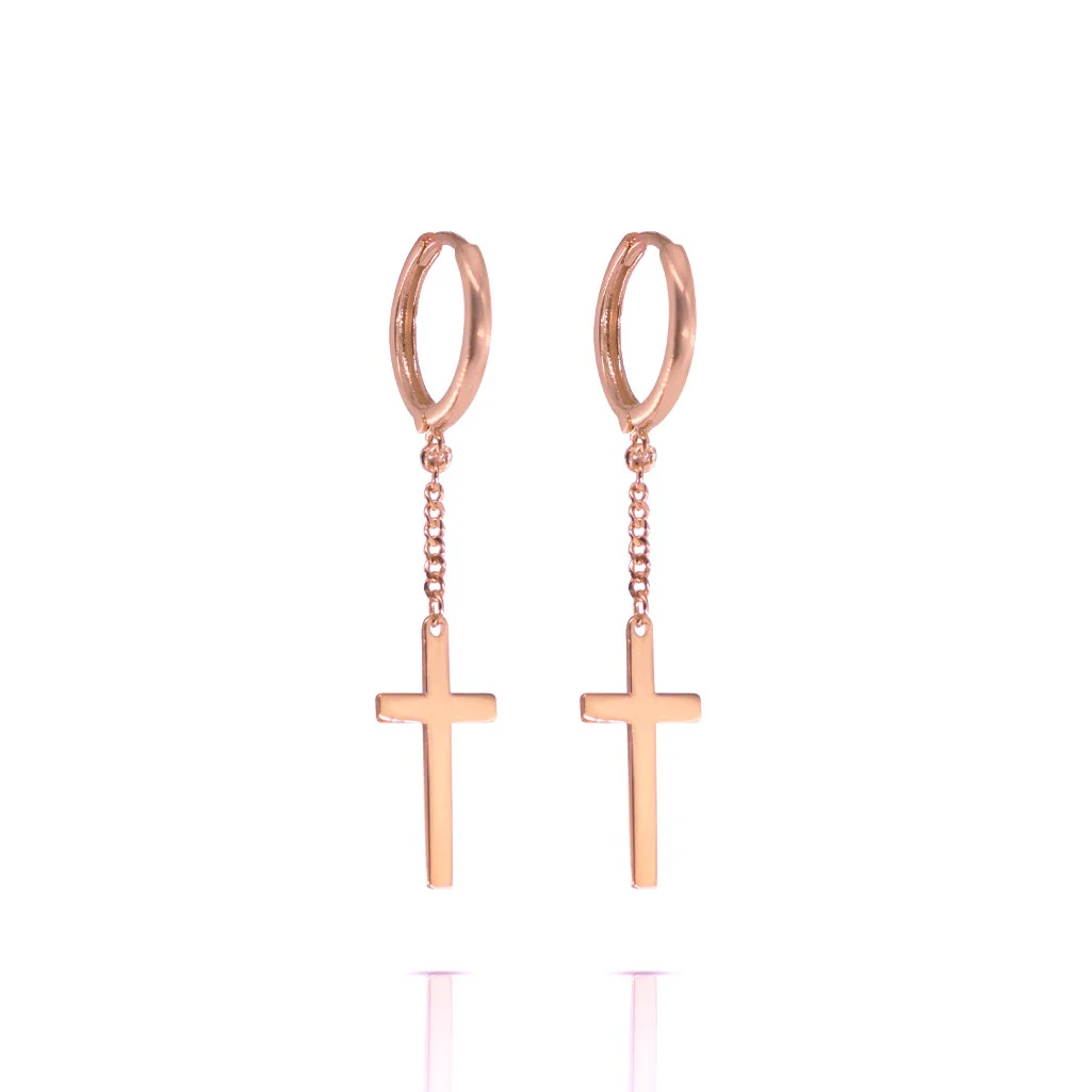 Cross Earrings - Image 3