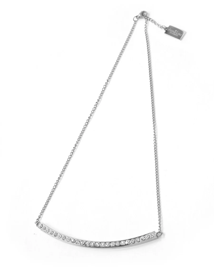 Crystal Bar Necklace - Image 7