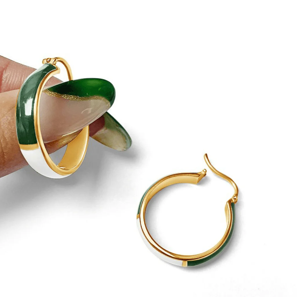Enamel Hoops - Image 3
