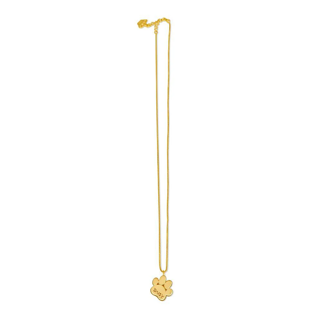 Pet Dog Paw Necklace - Image 4