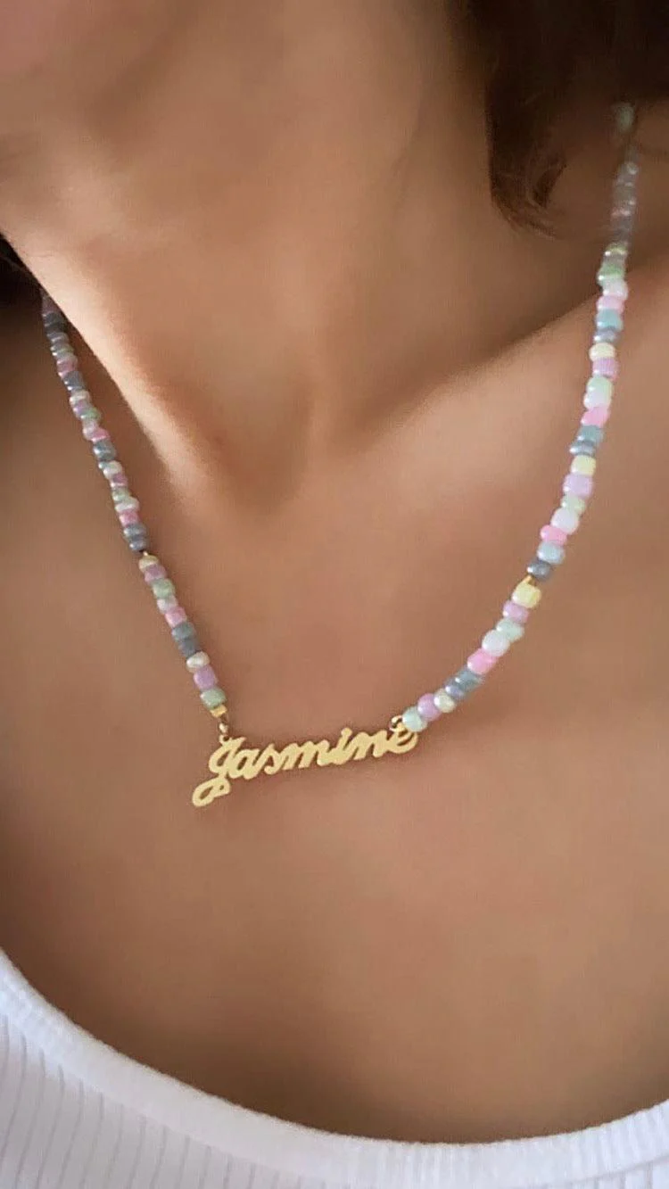 Dreamlight Aura Name Necklace - Image 2