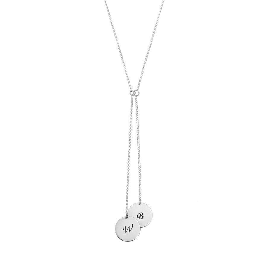 Engraved Balance Necklace - Image 4