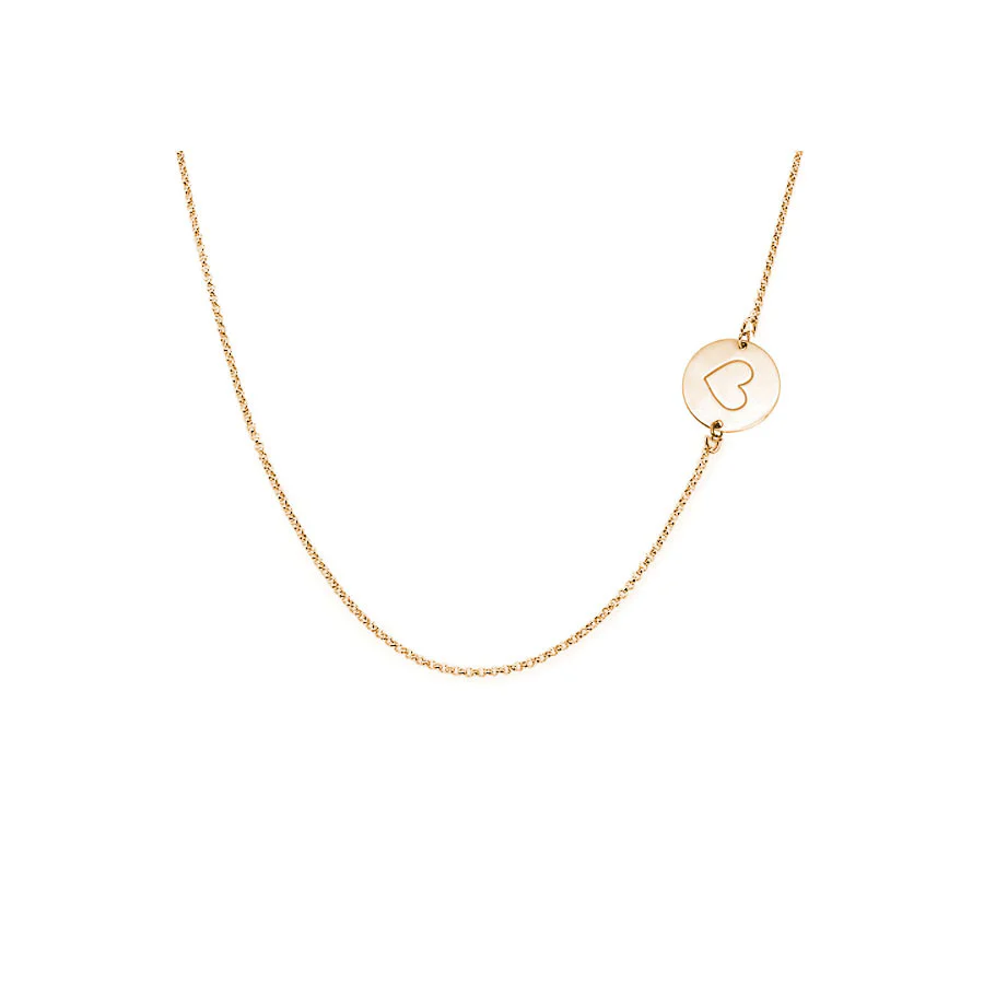 Engraved Charm Long Necklace - Image 9