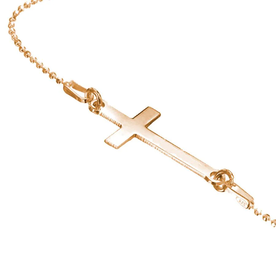 Engraved Cross necklace - Image 3