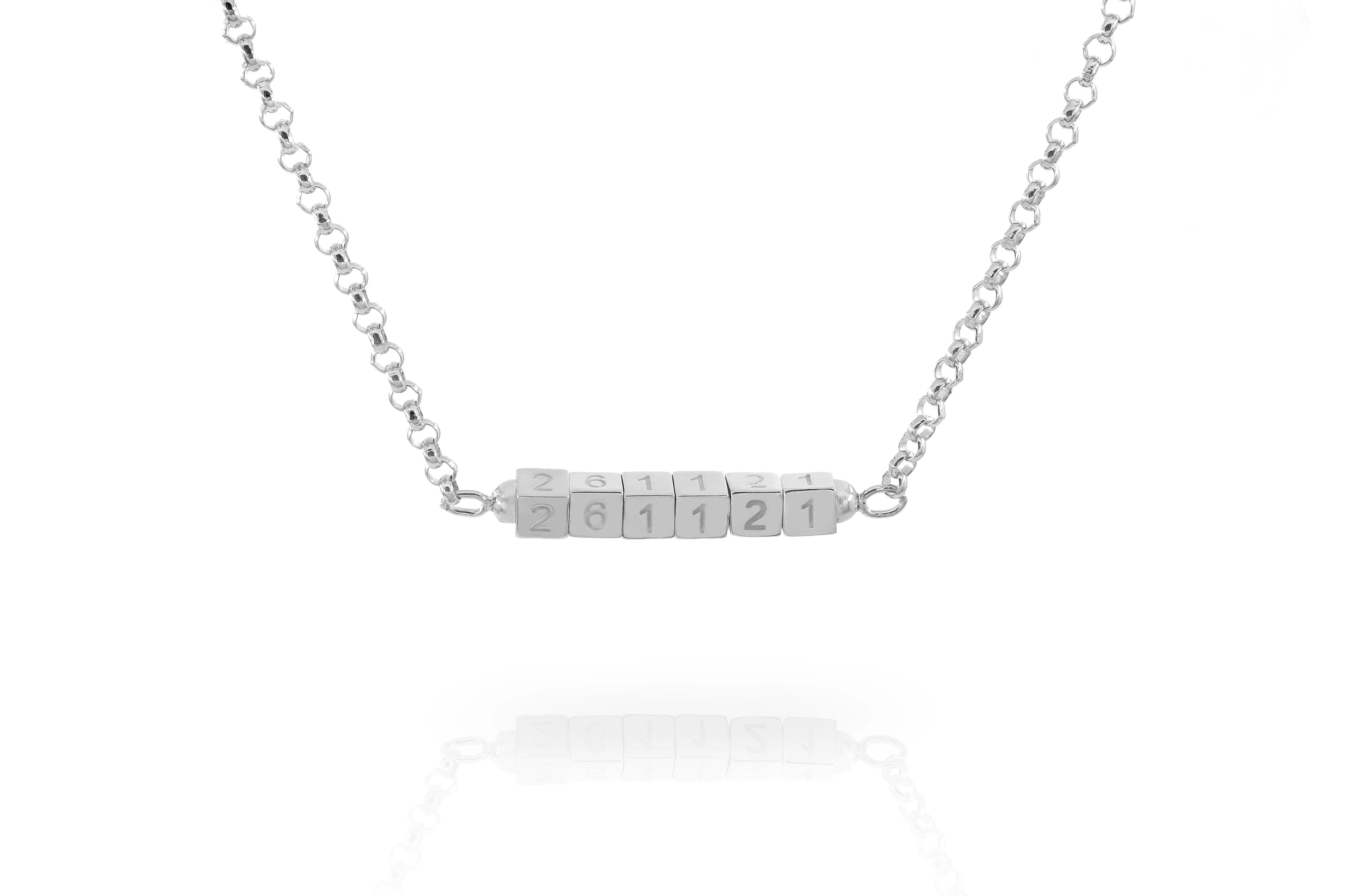 Fidget Spinning  Rolling Cube Necklace - Image 3