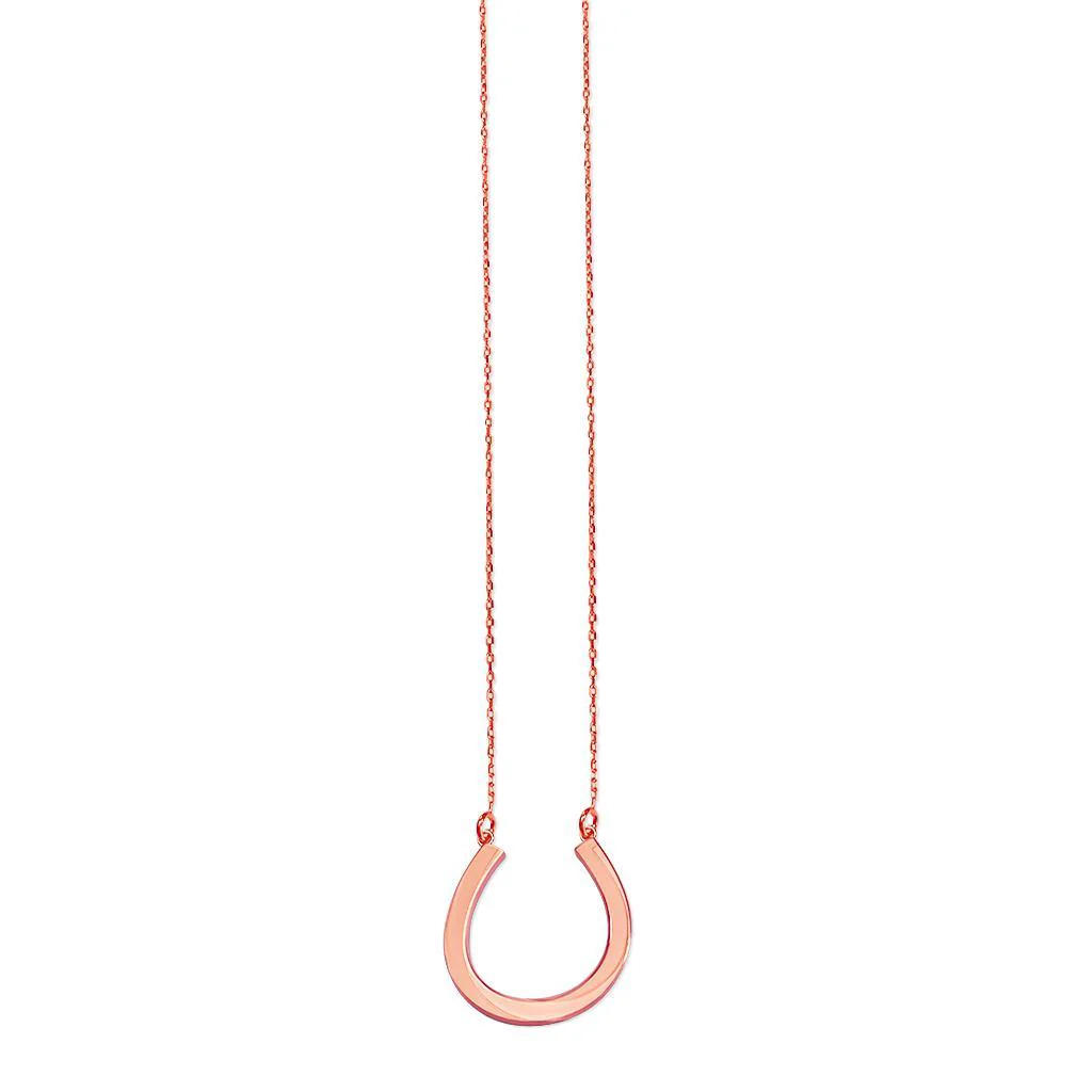 Fortunate horseshoe necklace