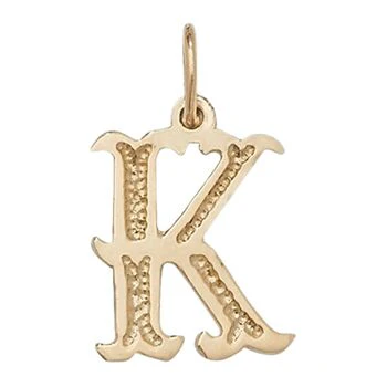 Gothic Initial Pendant - Image 12