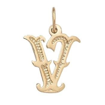 Gothic Initial Pendant - Image 21