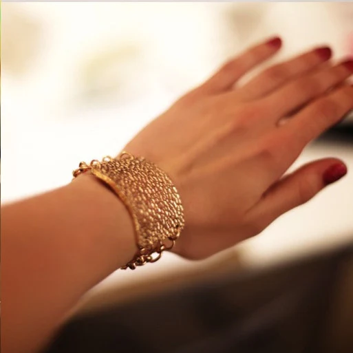 Hammered ID Bracelet - Image 2