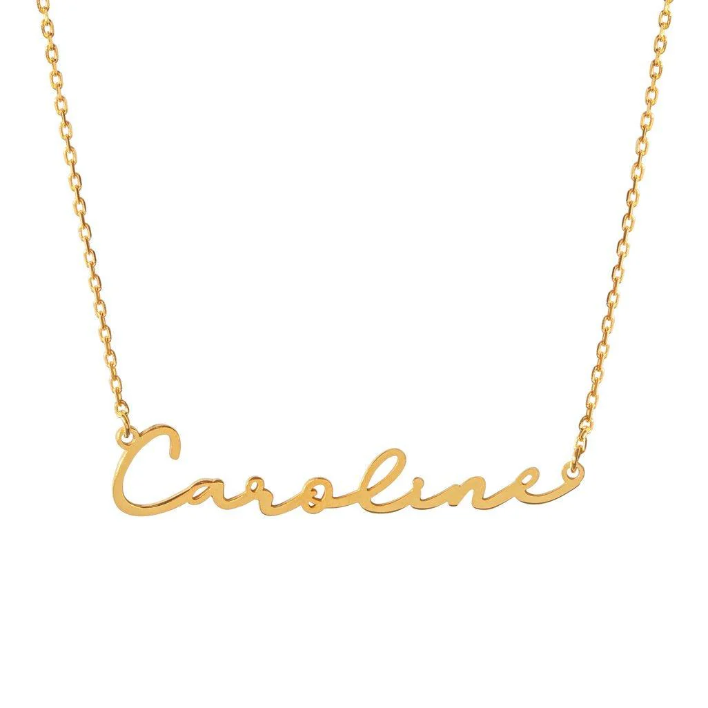Handwriting Name Necklace