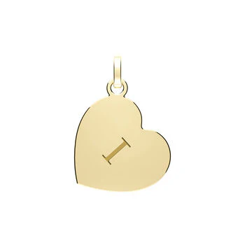 Heart Initial Pendant - Image 10
