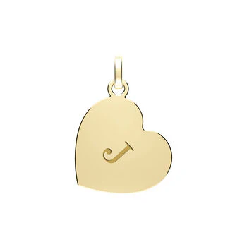 Heart Initial Pendant - Image 11