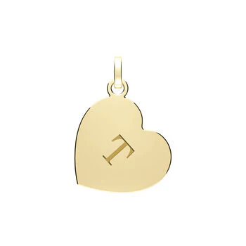 Heart Initial Pendant - Image 20