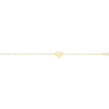 Heart Shape Chain Bracelet - Image 2