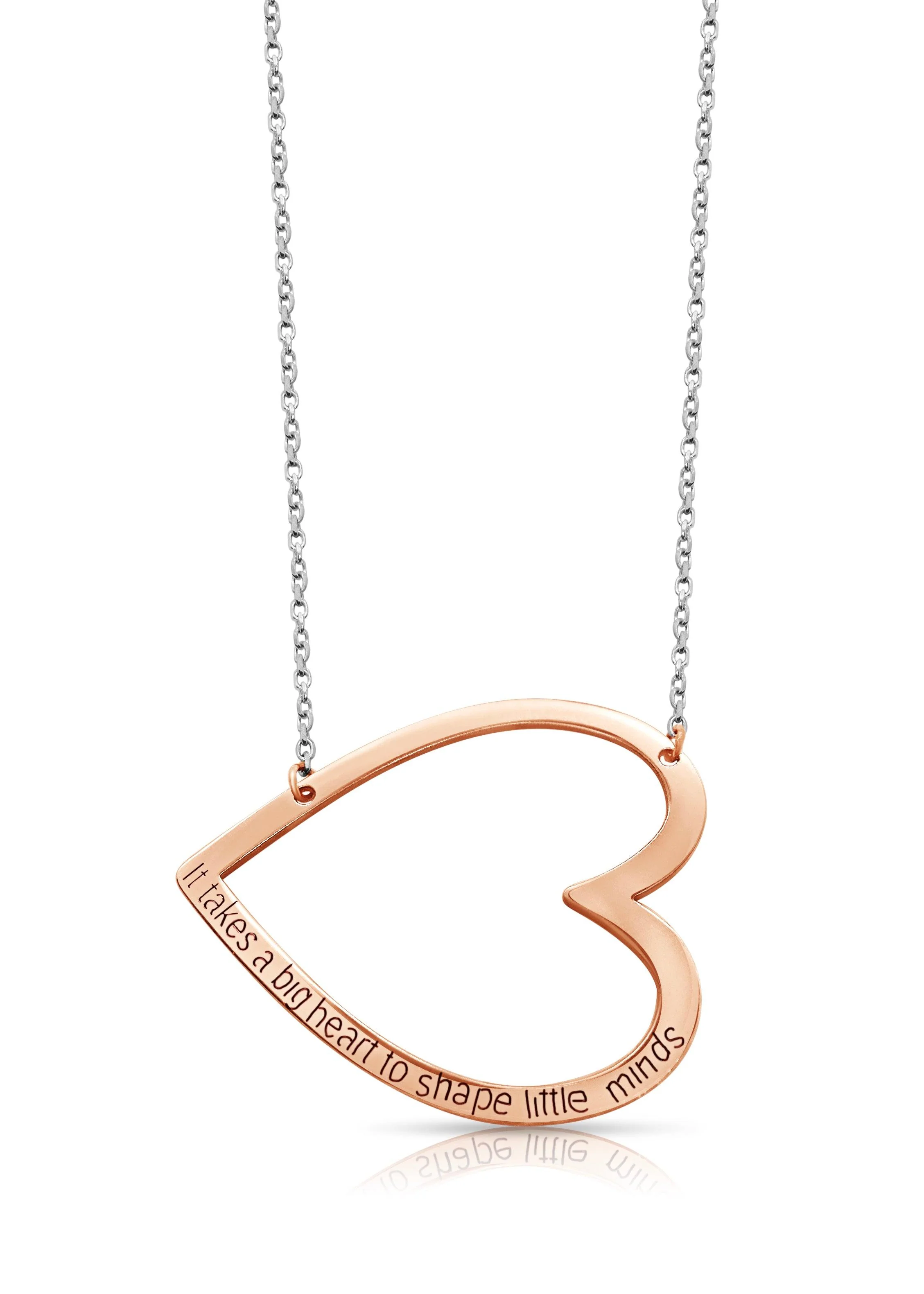 Heart Sideway Necklace - Image 3