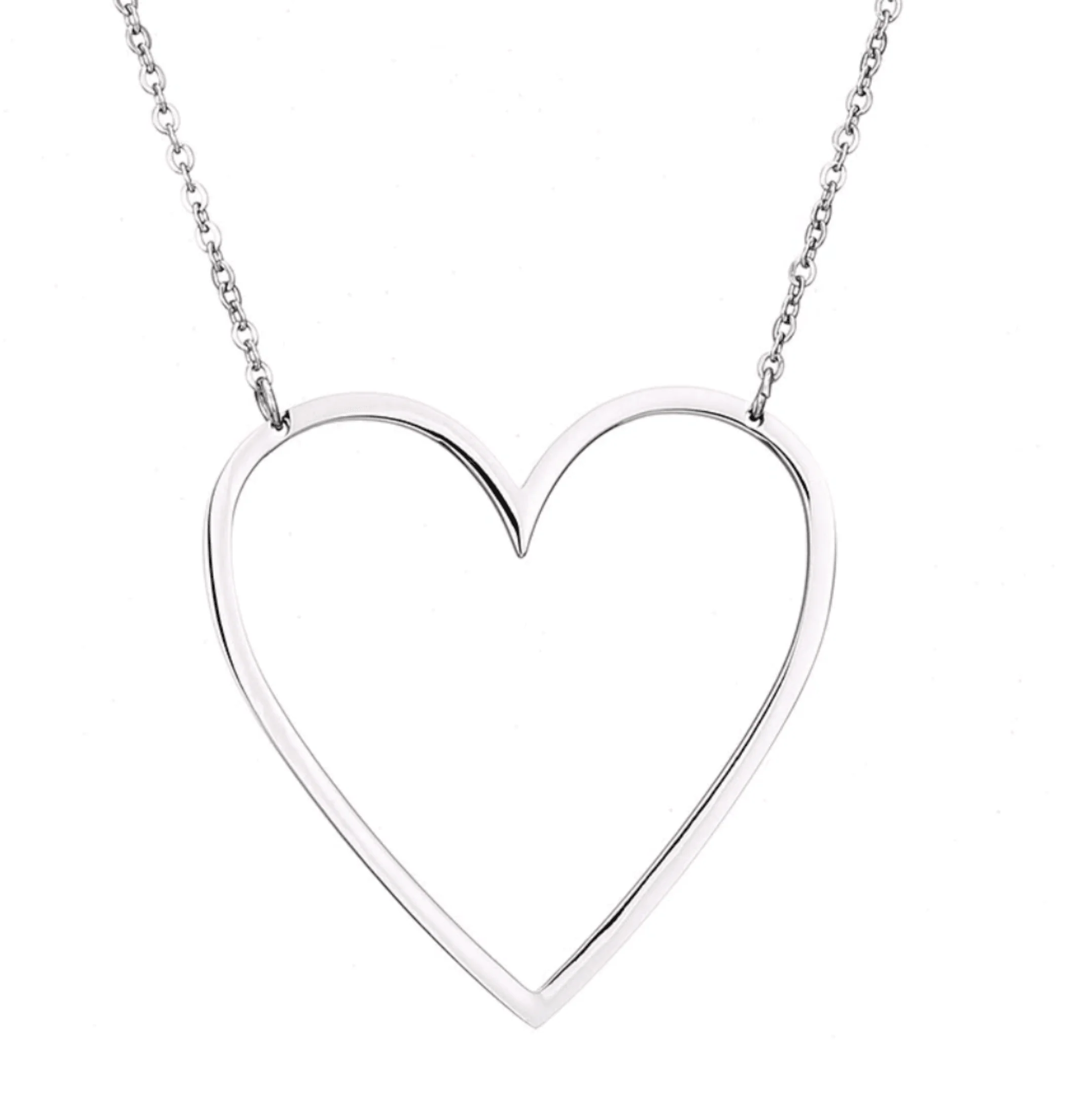 Heart Sideway Necklace - Image 4