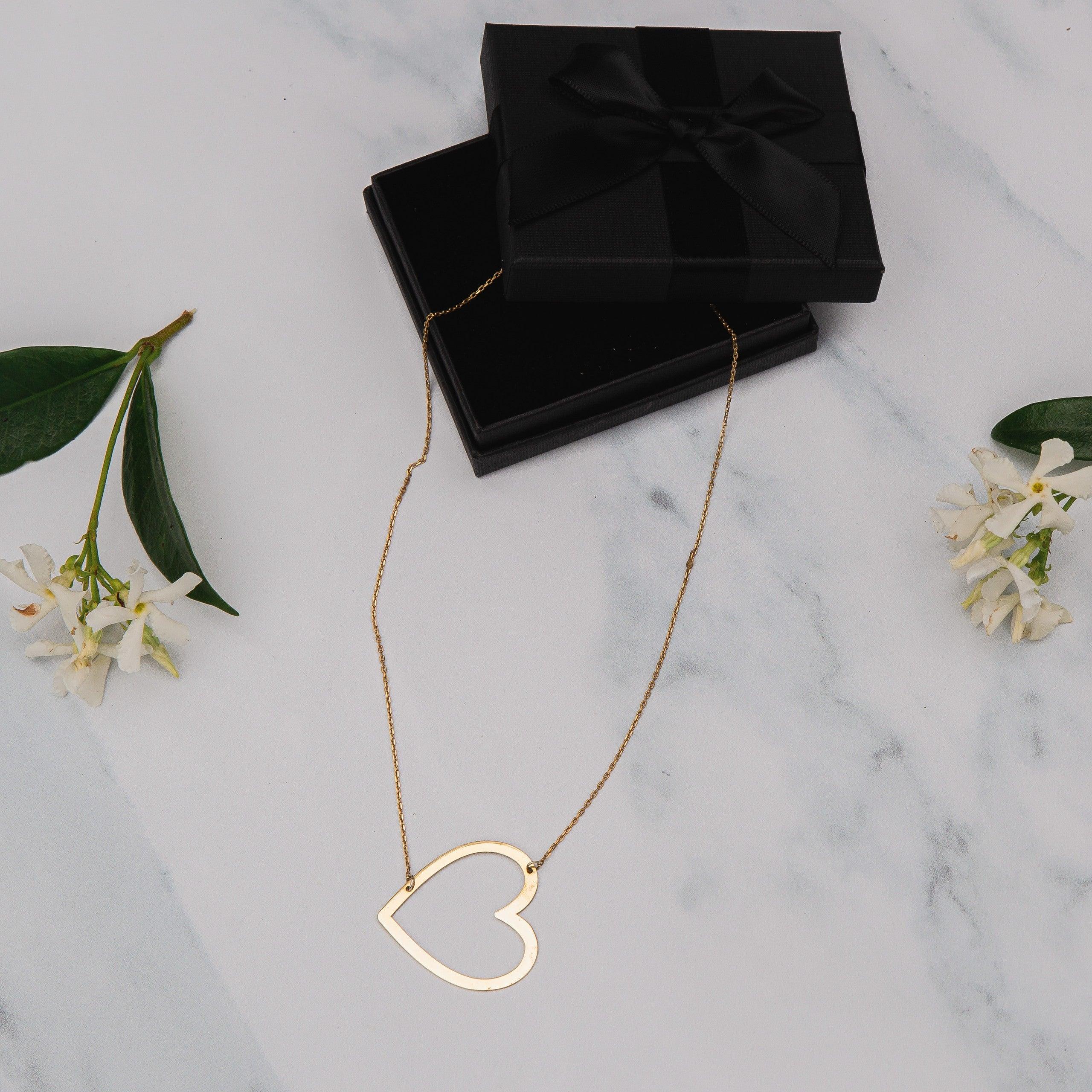 Heart Sideway Necklace - Image 9