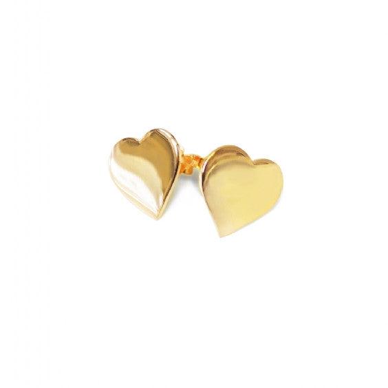 Heart Stud Earrings - Image 3