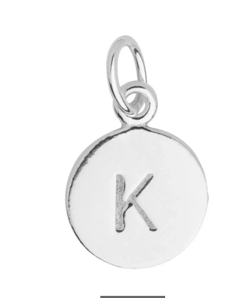 Initial Disc Necklace - Image 4