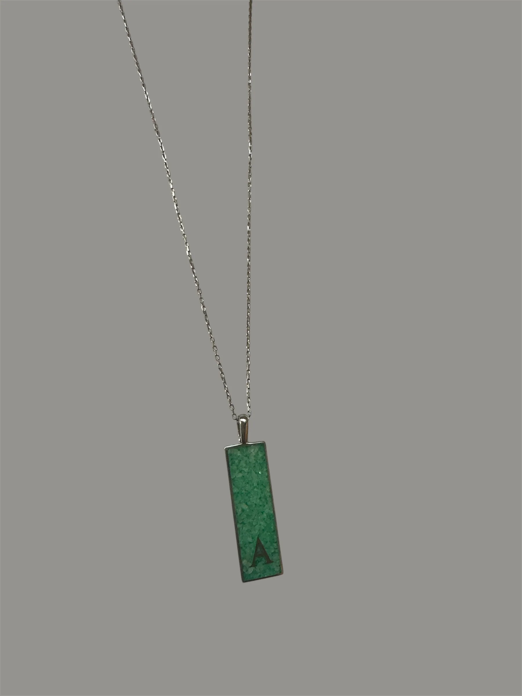 Initial Gemstone Pendant - Image 8