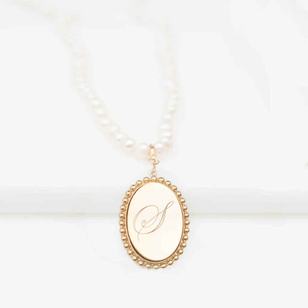 Initial Pearl Necklace - Image 2