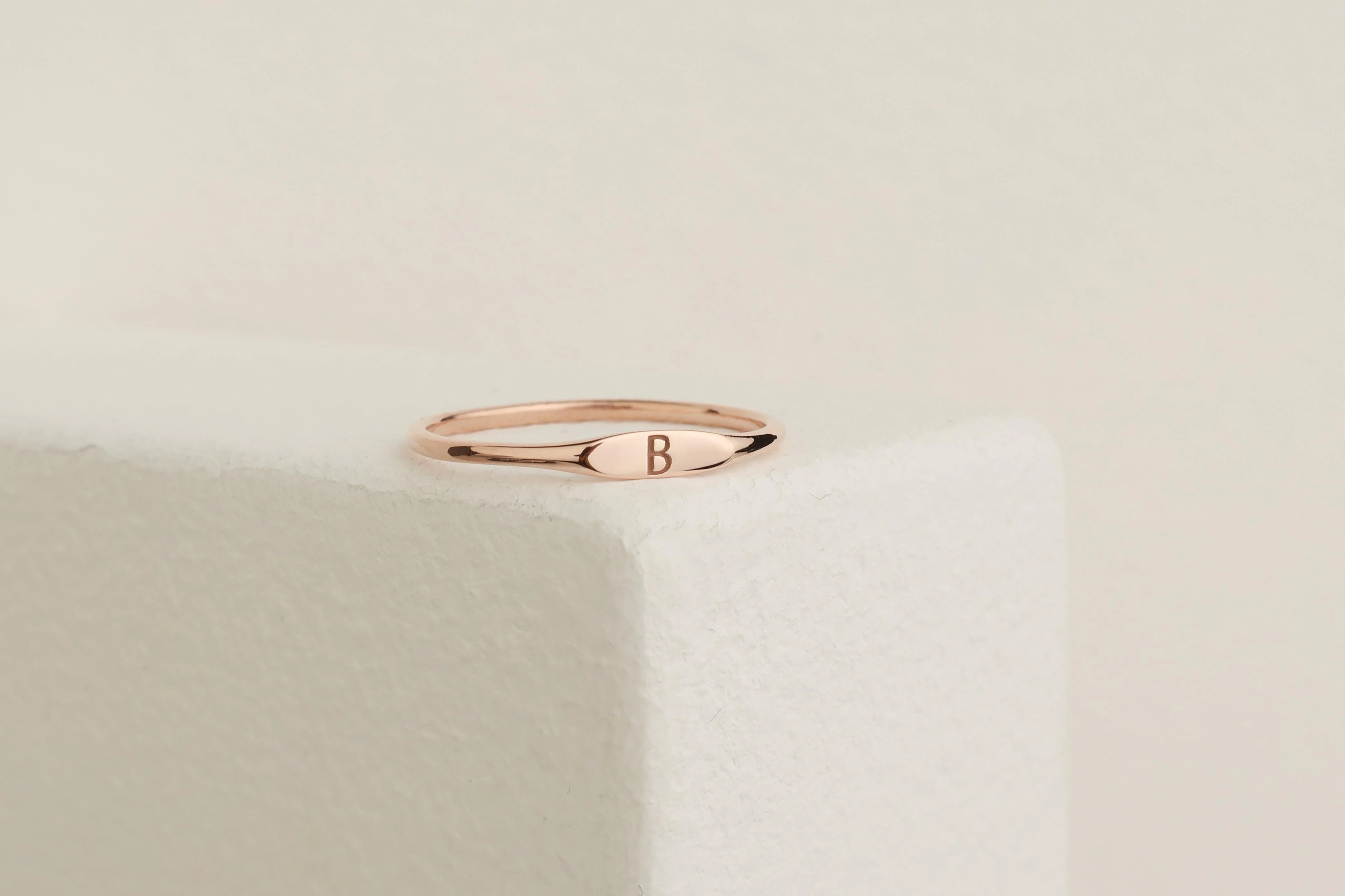 Initial Stackable Ring - Image 3