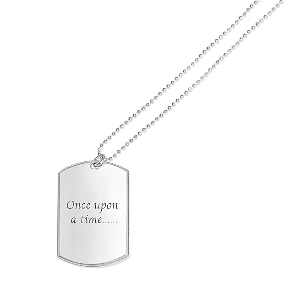 Inspirational Tag Necklace - Image 4