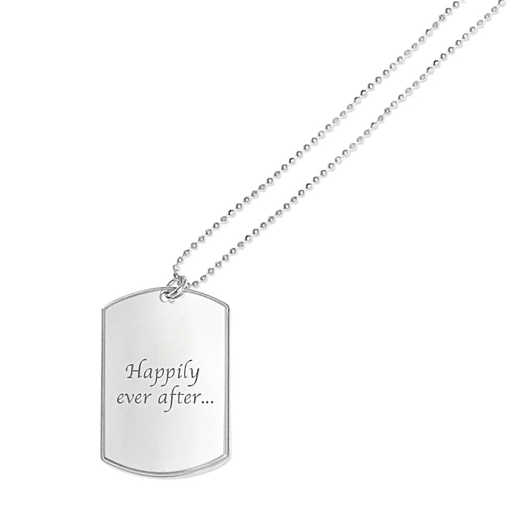 Inspirational Tag Necklace - Image 5