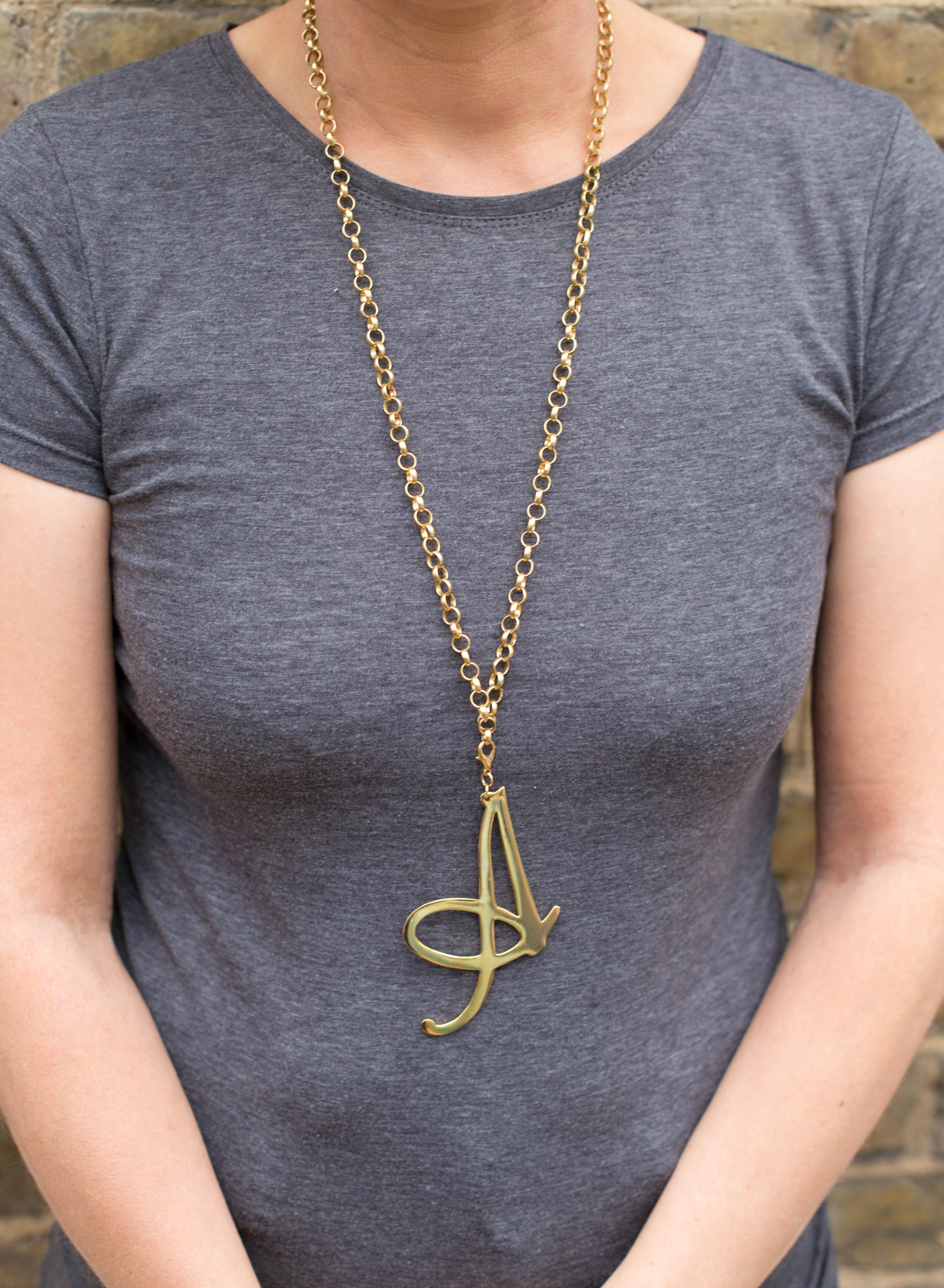 Initial Oversized Charm - Image 9