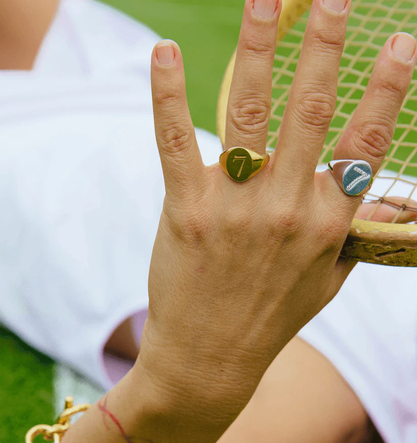 Lucky Number Signet Ring - Image 5