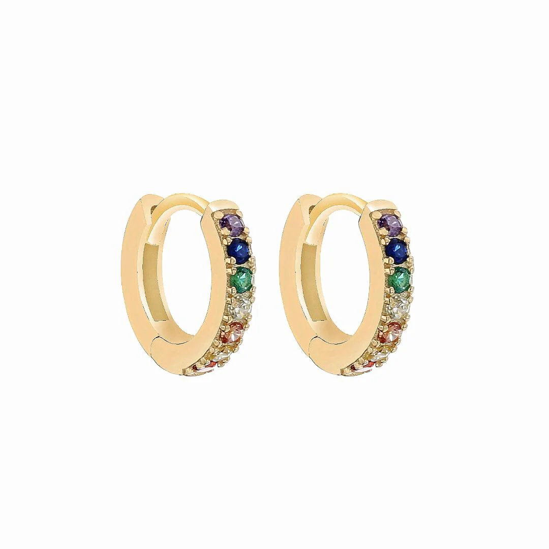 Lumina Huggie Hoops - Image 2