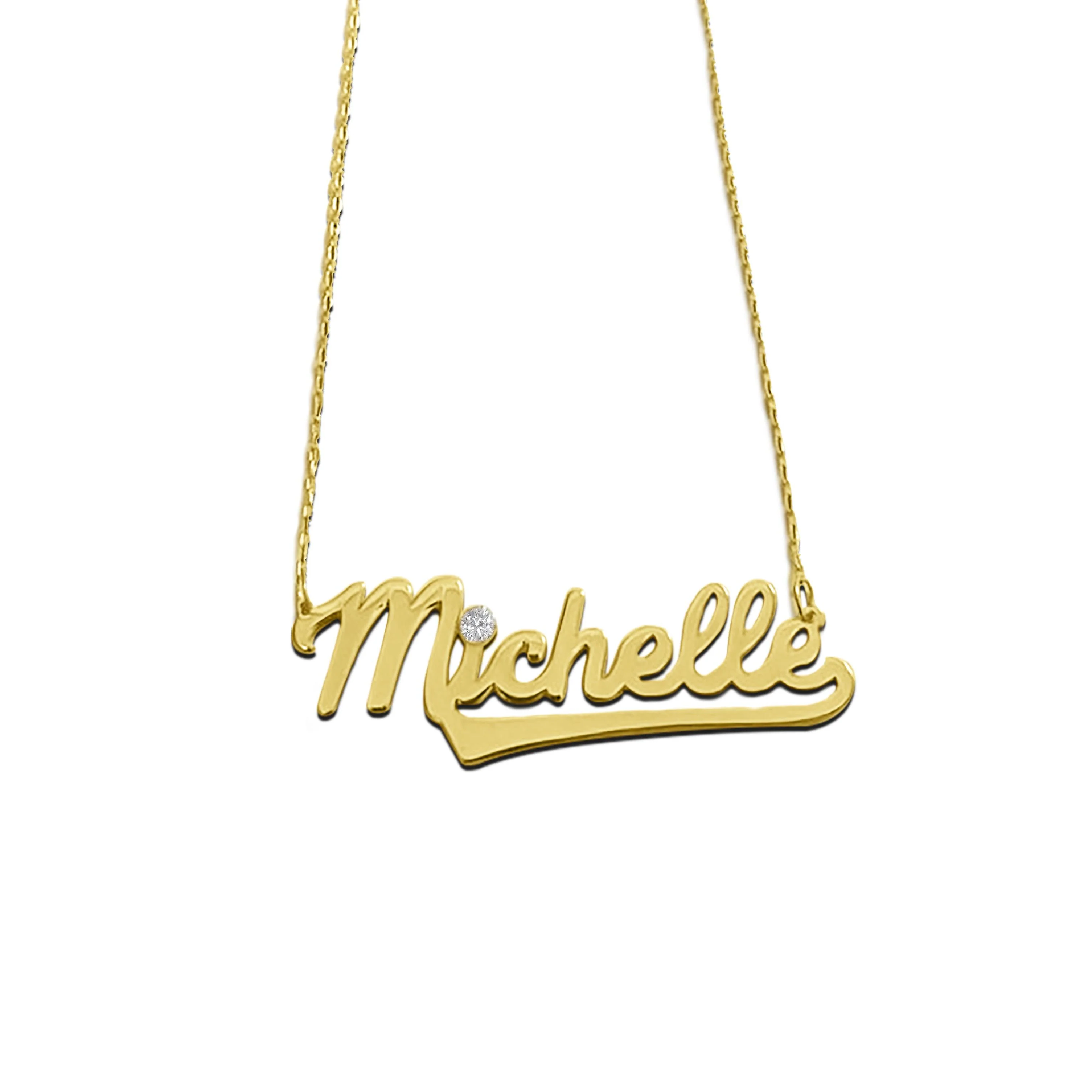 Maison Abbott Name Necklace - Image 2