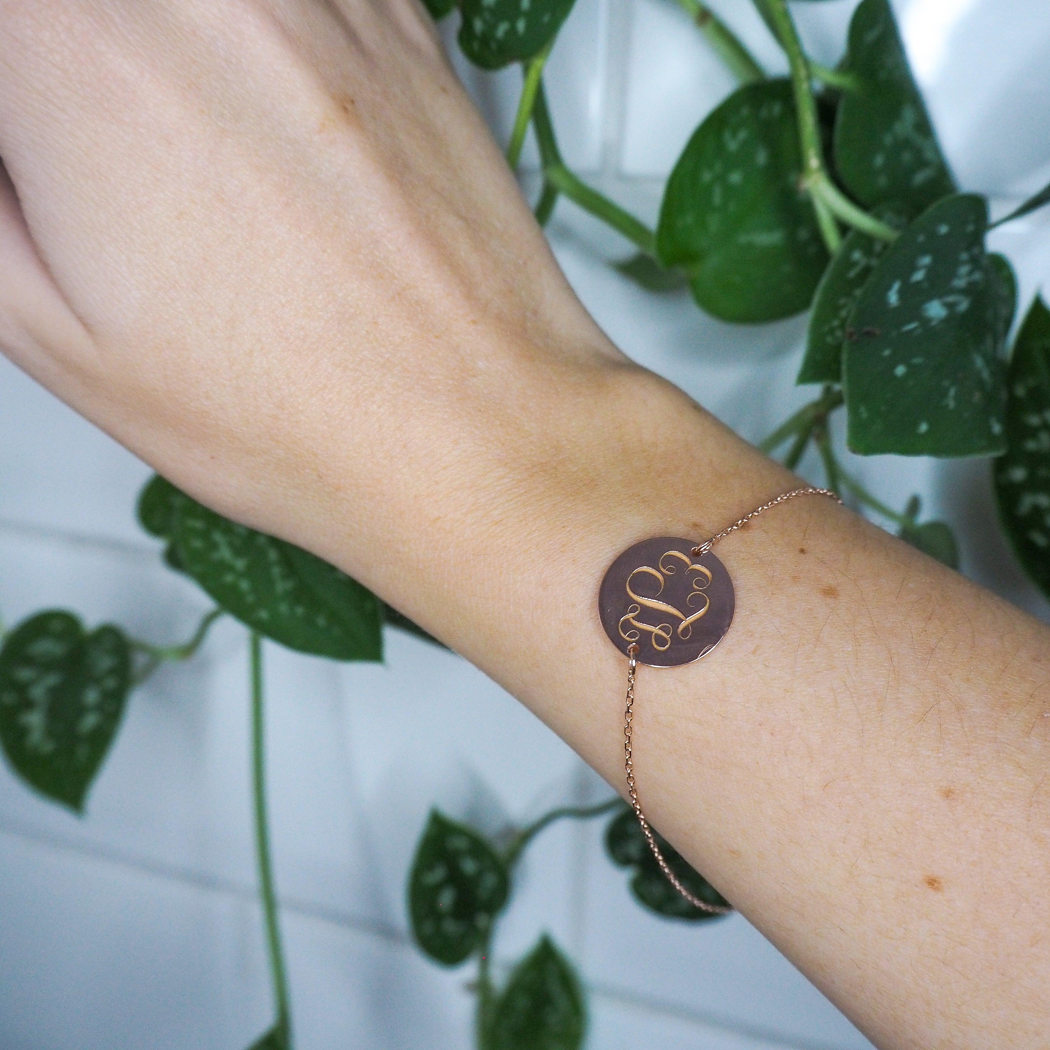 Monogram Disc Bracelet - Image 4